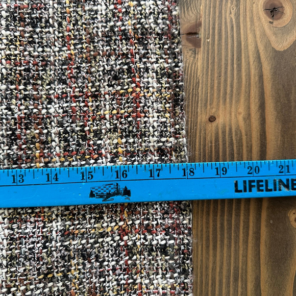 Women's LOFT Tweed Skirt Size 8 Wool Blend Pockets Multi-color - Picture 6 of 6